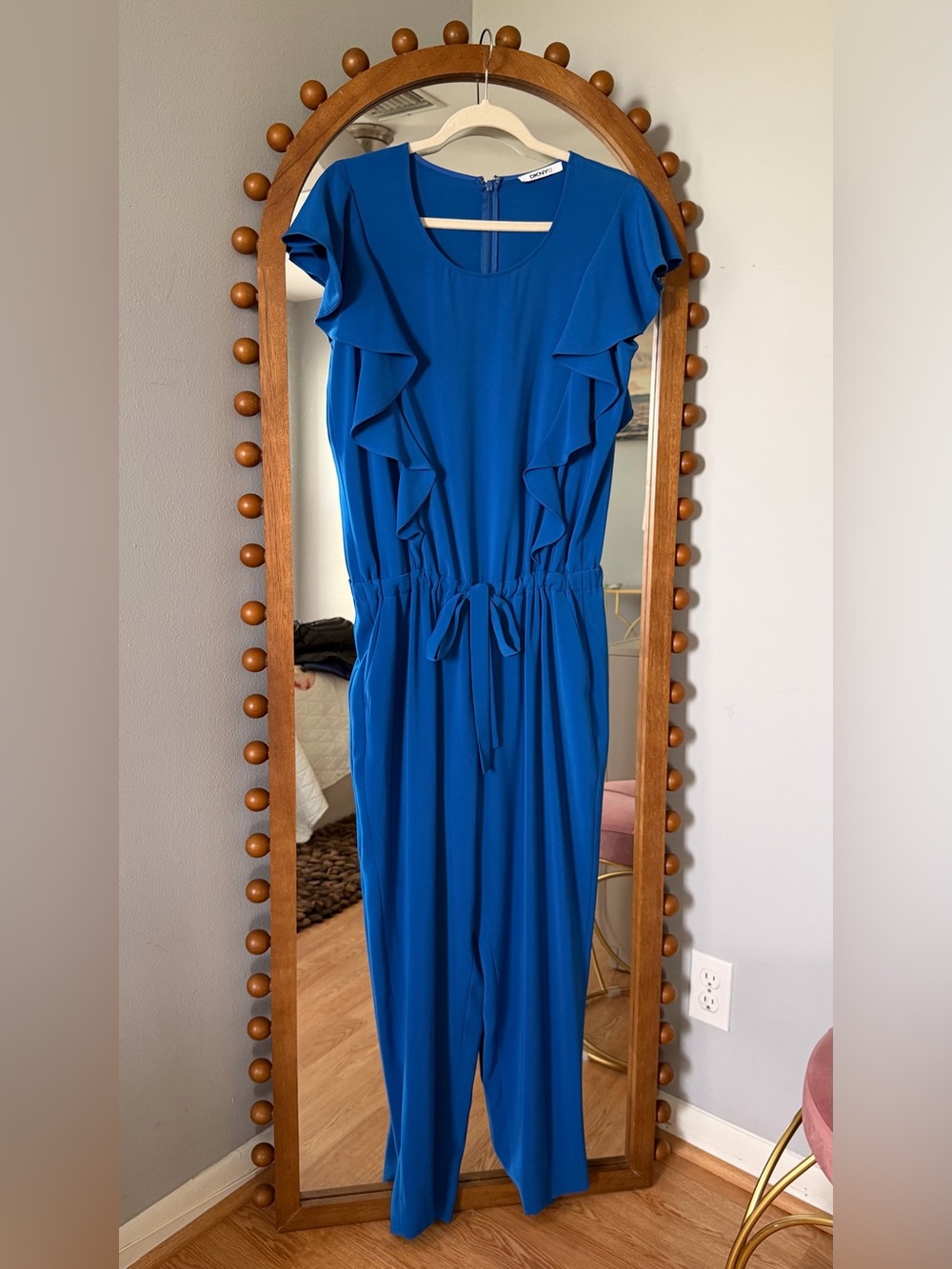DKNYC Royal Blue Sleeveless jumpsuit